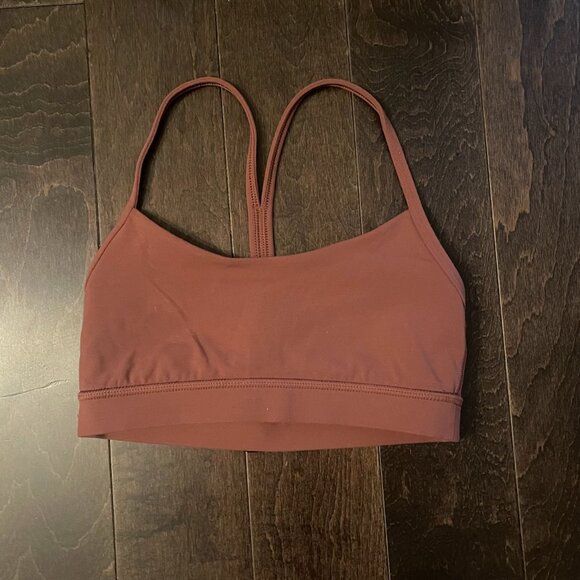 Lululemon Smoky Red Flow Y Bra - Picture 2 of 2
